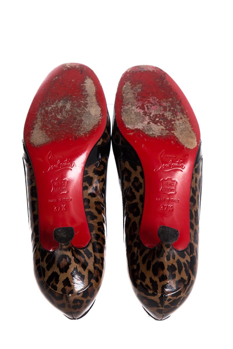 Christian Louboutin Leopard Pumps SZ 37.5