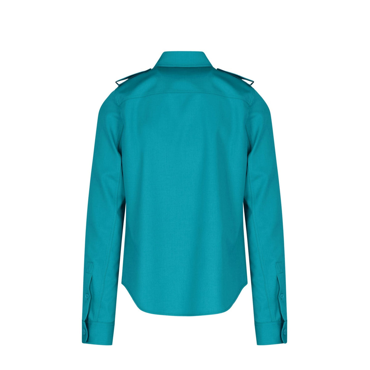 Bottega Veneta Grain De Poudre Wool Shirt Men