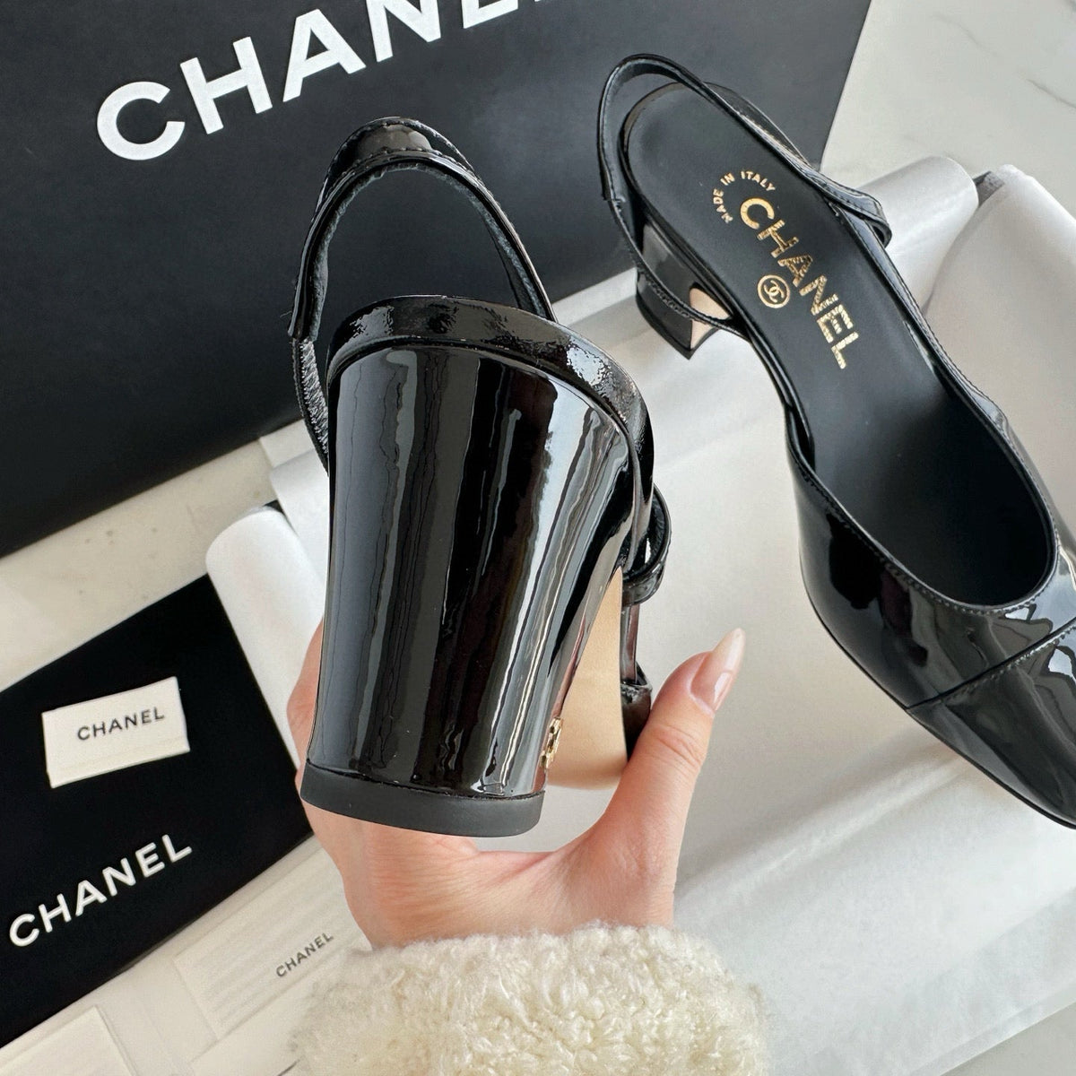 CC SLINGBACK HEELS