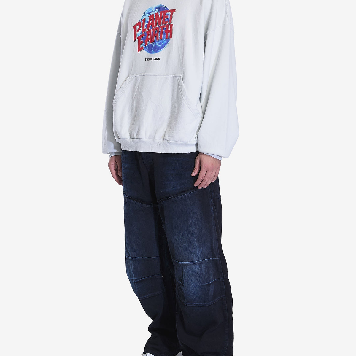 BALENCIAGA Planet Earth Large Fit Hoodie