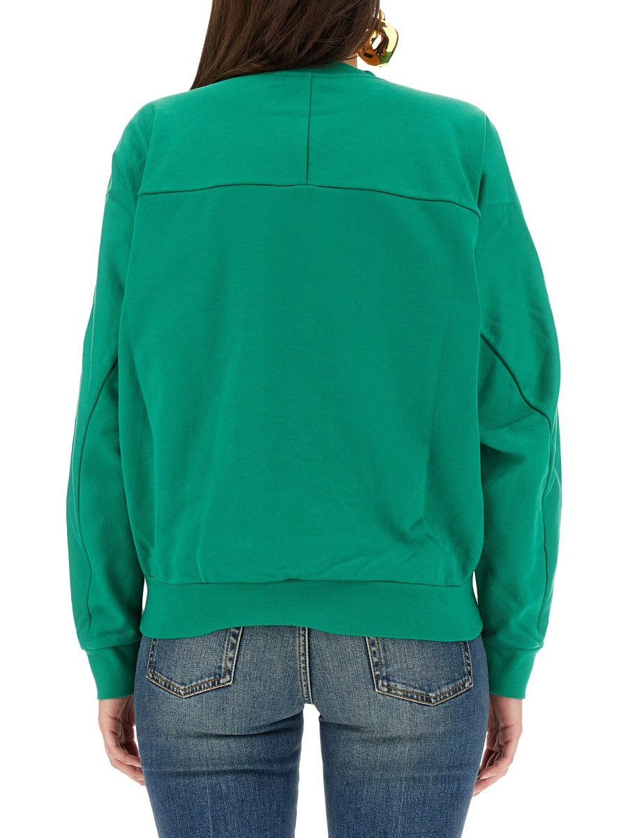 Alexander Mcqueen Women Varsiity Skull Sweatshirt