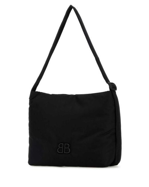 BALENCIAGA Monaco Mini Hobo Handbag for Men - FW25 Collection