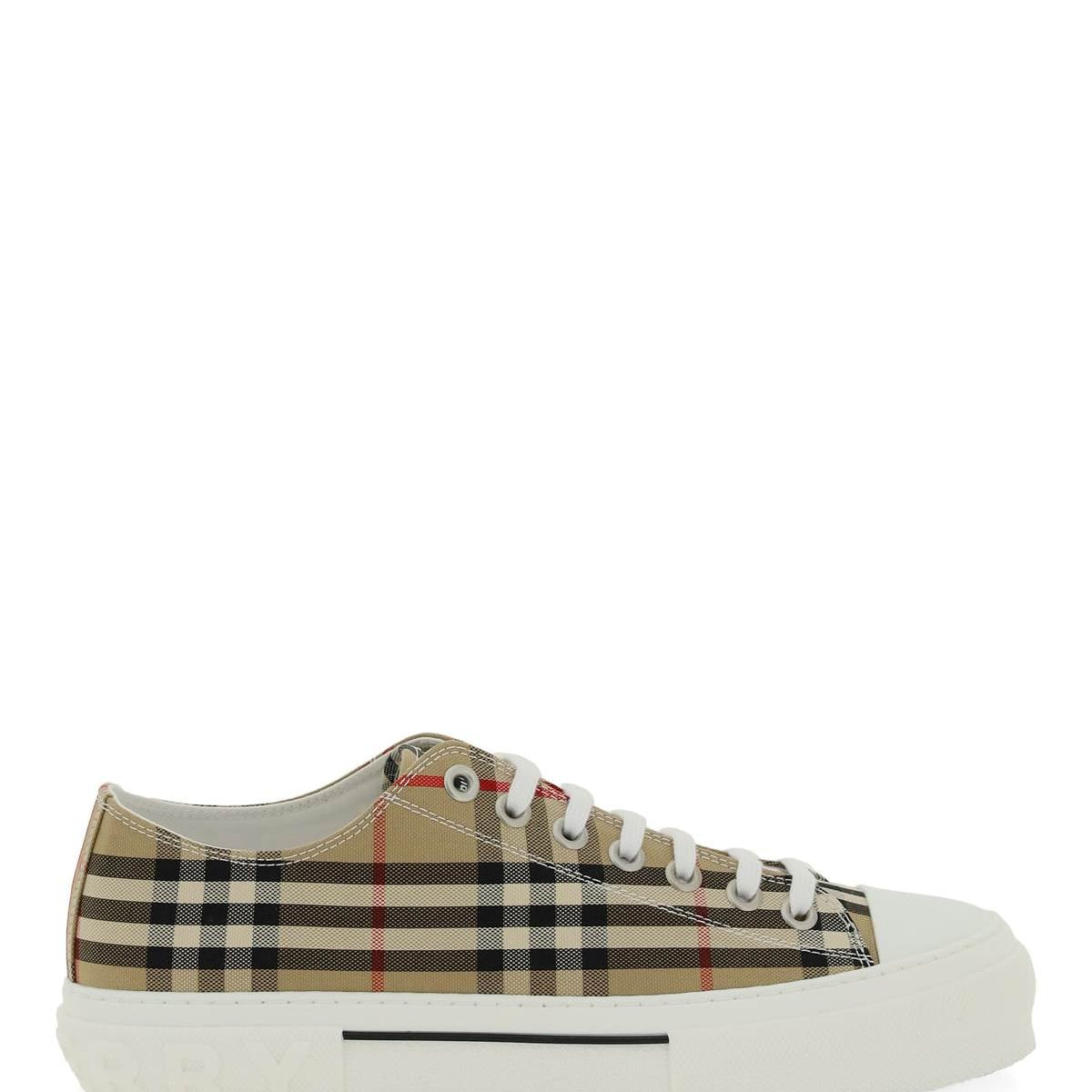 VINTAGE CHECK CANVAS SNEAKERS