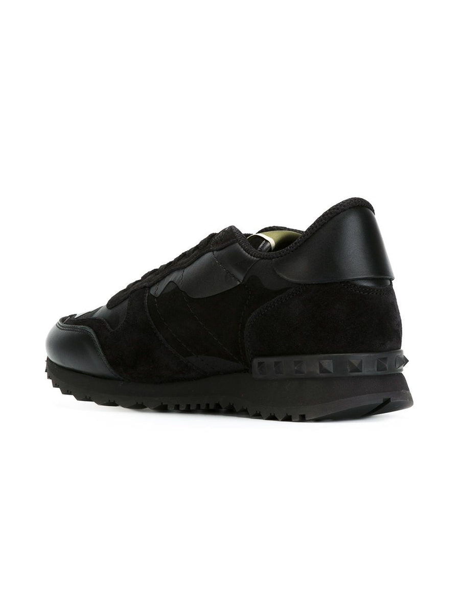 Valentino Garavani 'Rockrunner' Camouflage Print Sneakers