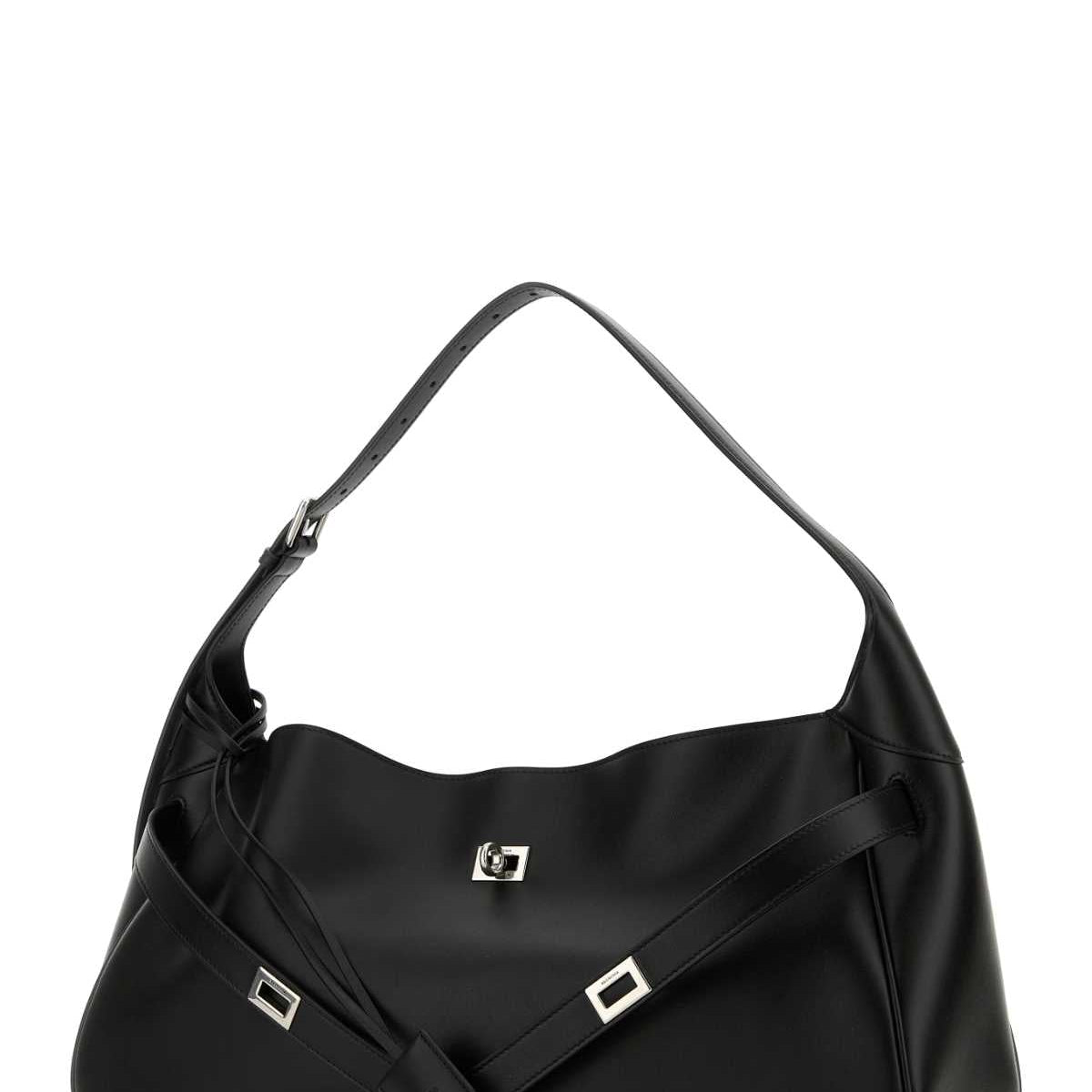 BALENCIAGA Medium Leather Bel Air Shoulder Handbag
