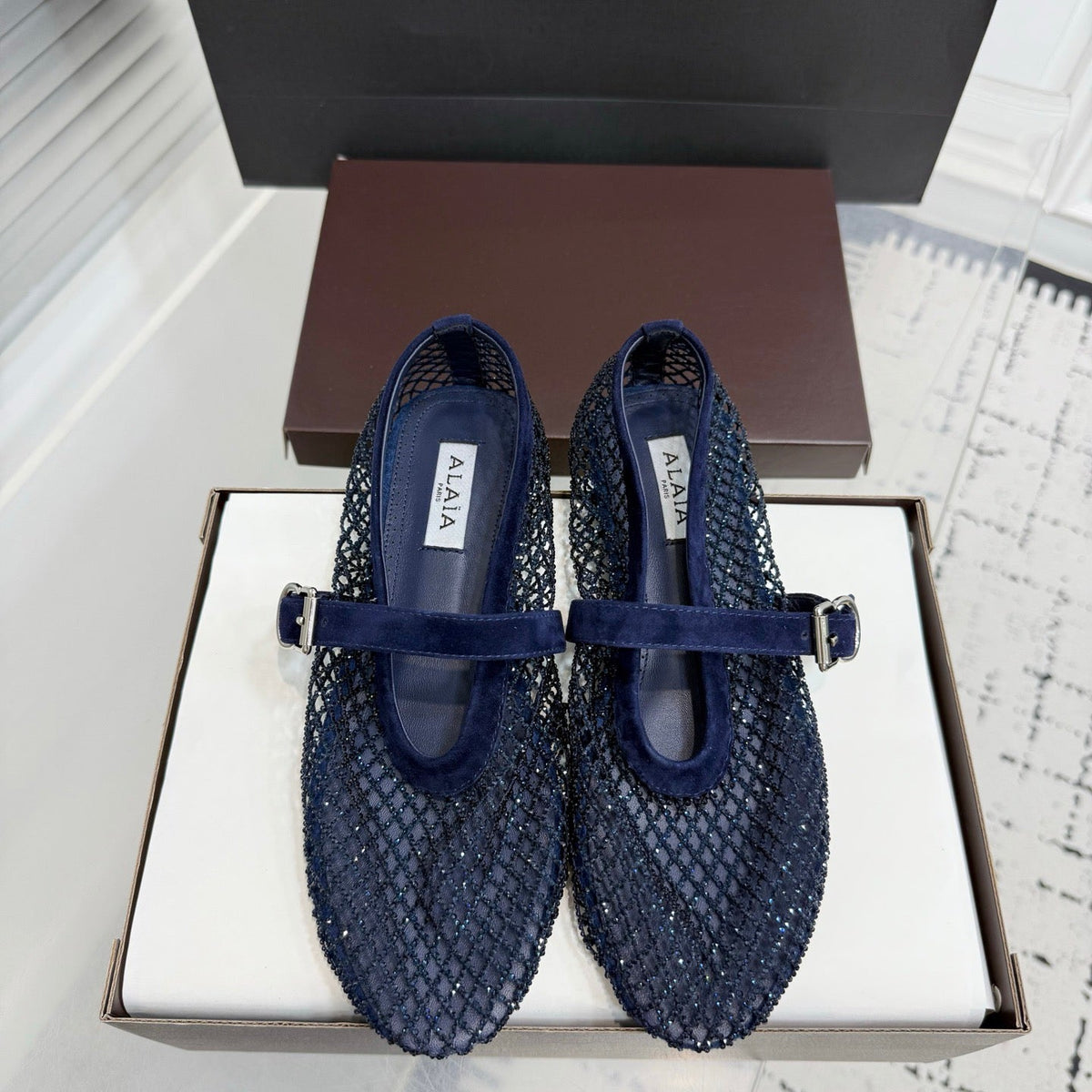 ALAIA BALLET FLATS