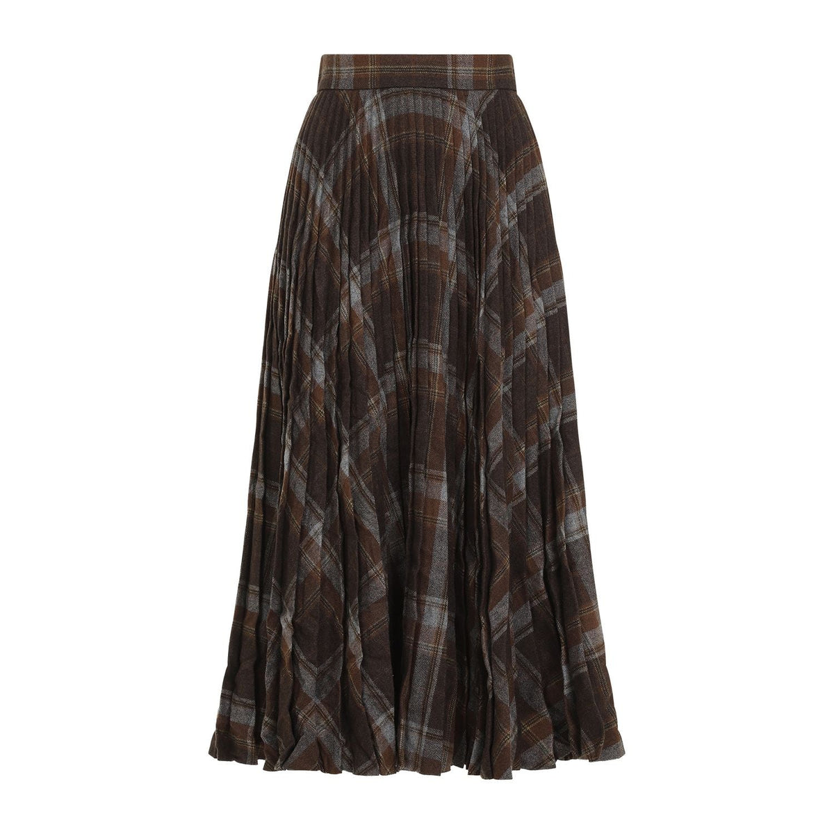 BALENCIAGA Pleated Mini Skirt