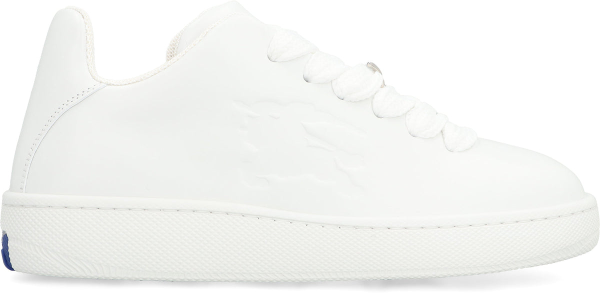 BOX LEATHER LOW-TOP SNEAKERS