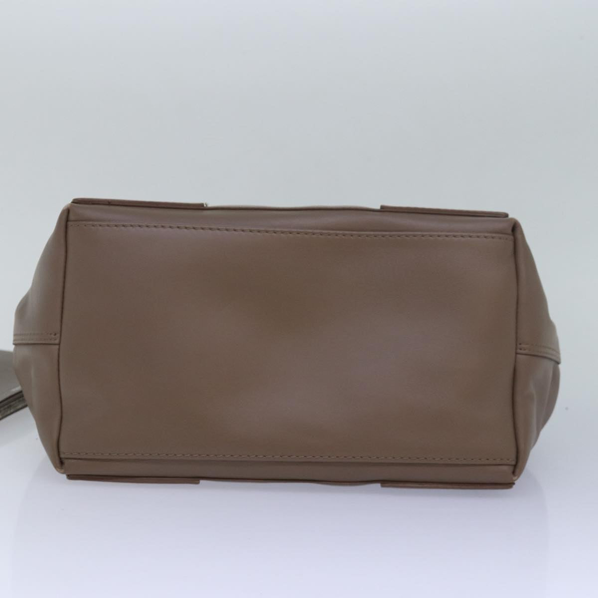 balenciaga Navy Cabas Hand Bag Leather Gray 339933 Auth 80962