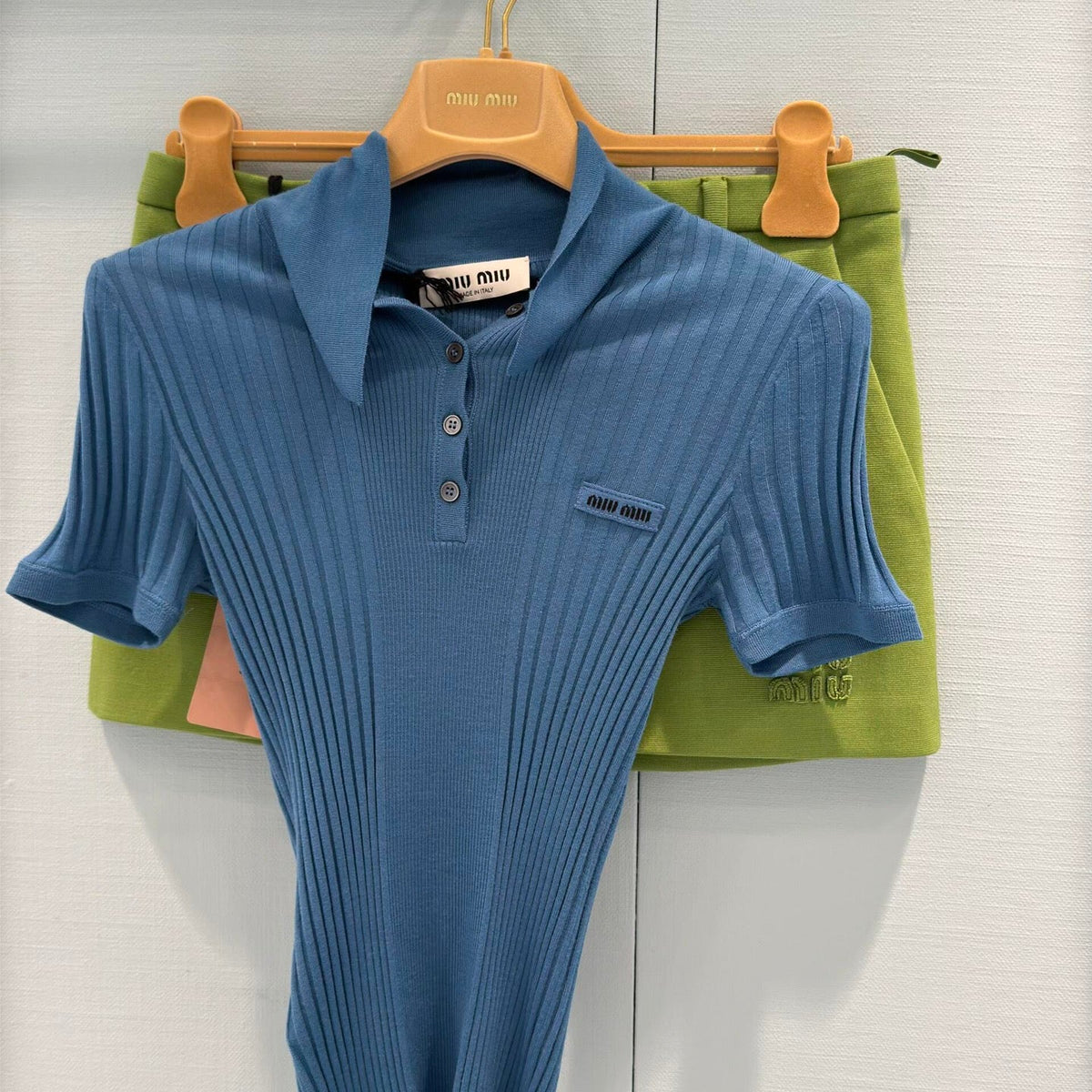 MIU M POLO SHIRT ND