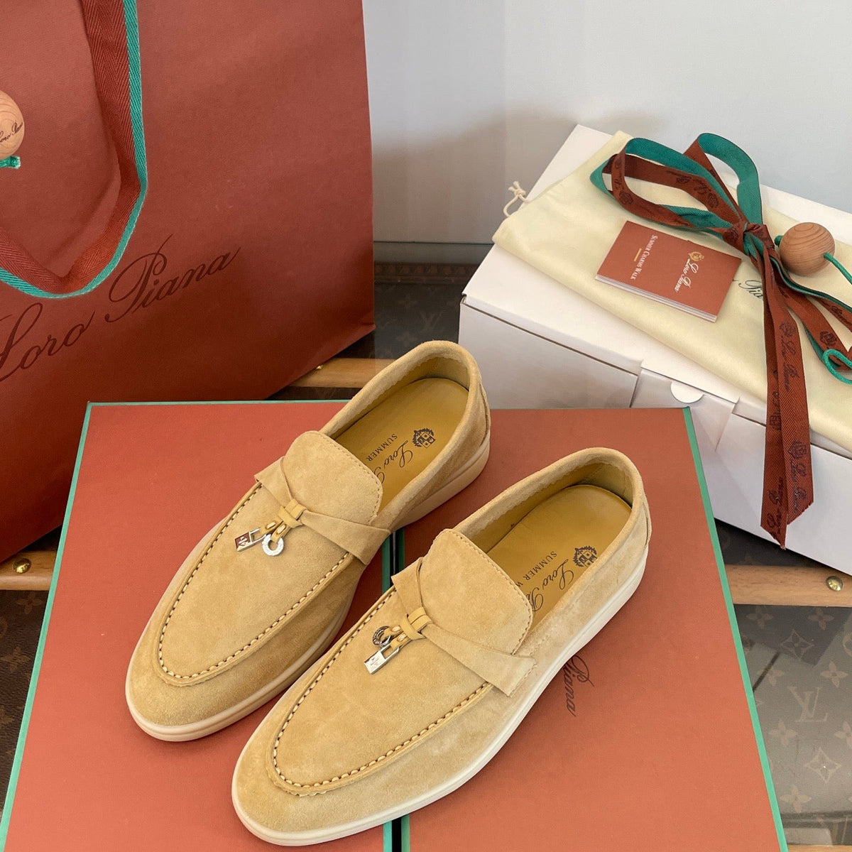LORO P SUMMER CHARMS LOAFERS