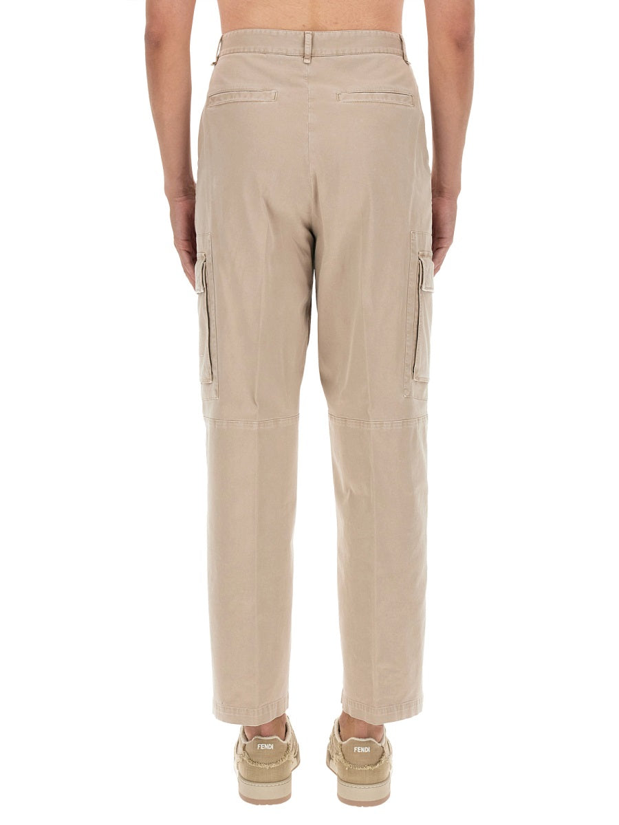 Fendi Men Gabardine Pants