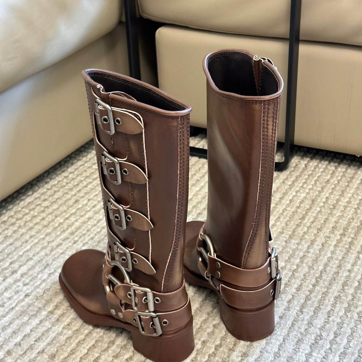 MIU M BOOTS