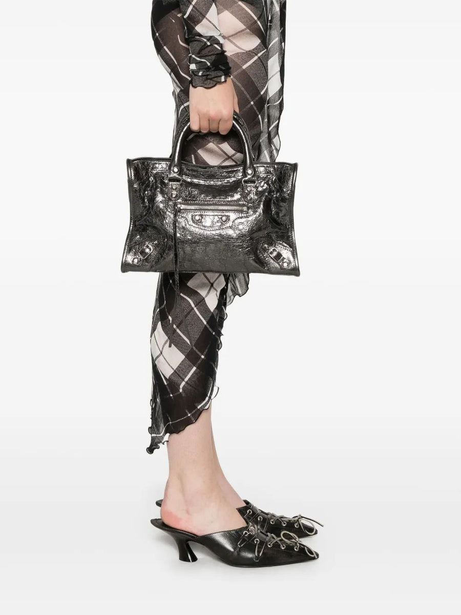 BALENCIAGA Leather Handbag - Mini Style