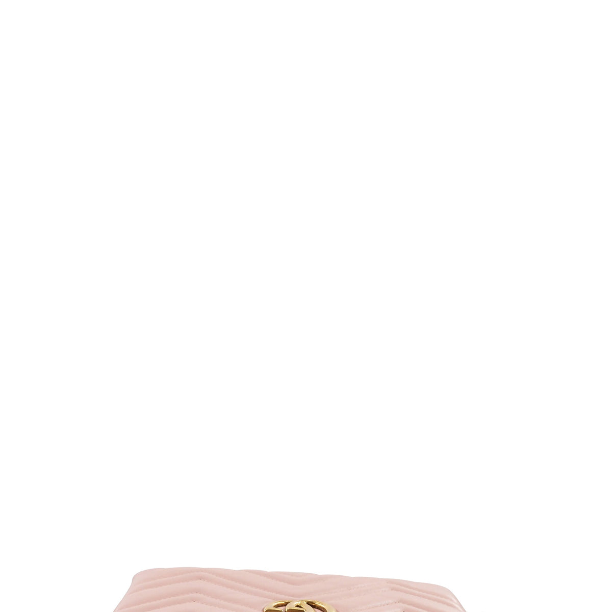 GG Marmont Matelasse Pouch with Strap Pink