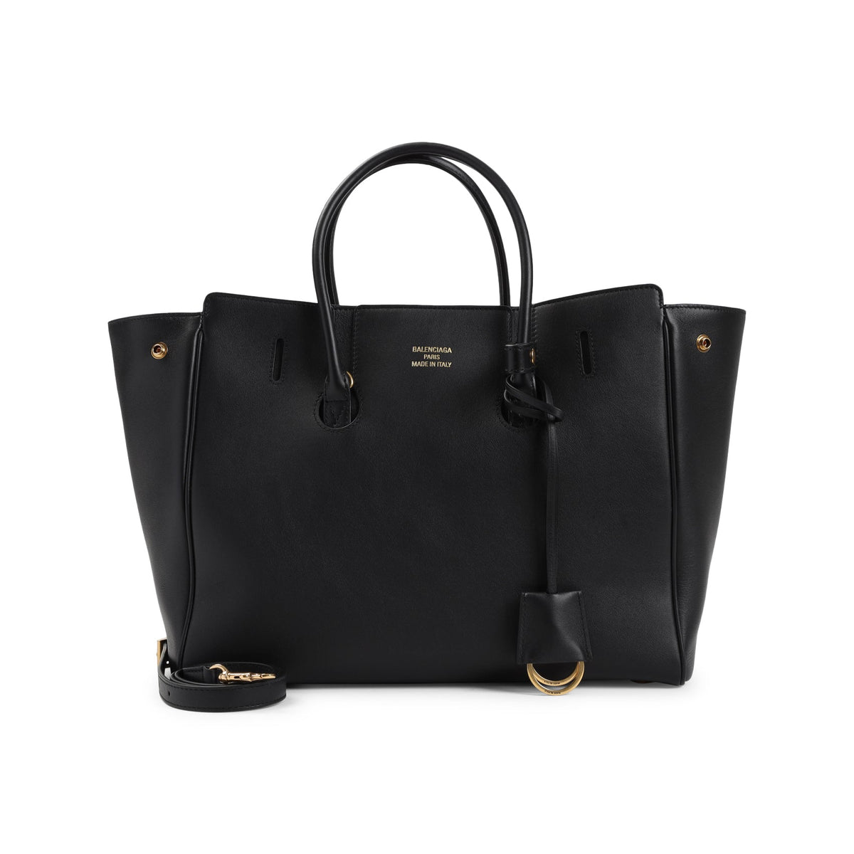 BALENCIAGA Mini Hampton Carry All Handbag