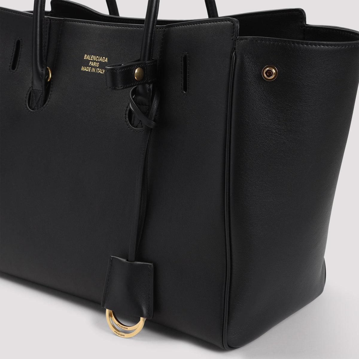 BALENCIAGA Mini Hampton Carry All Handbag