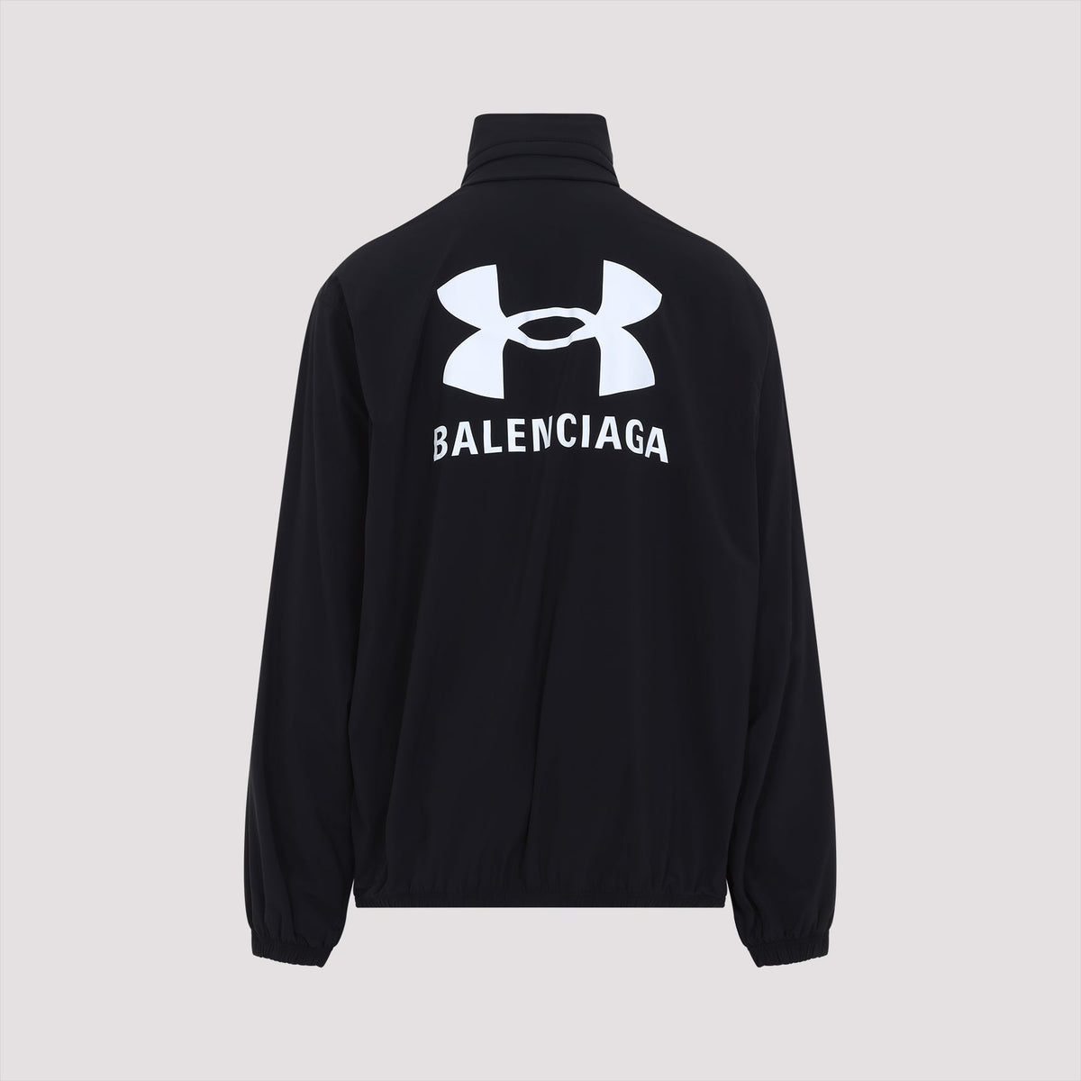BALENCIAGA Stretch Nylon Windbreaker Jacket for All Seasons