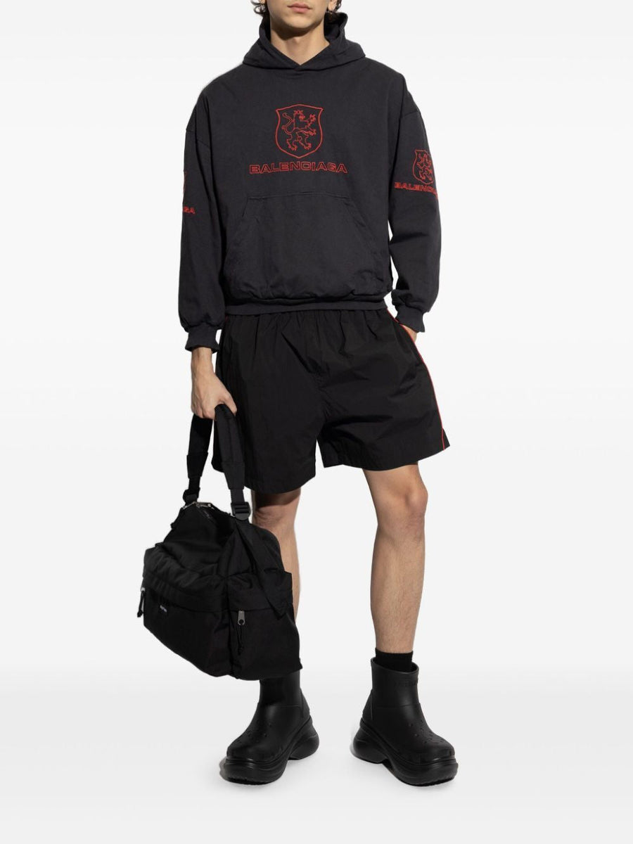 BALENCIAGA Men's Polyamide Track Short Mini