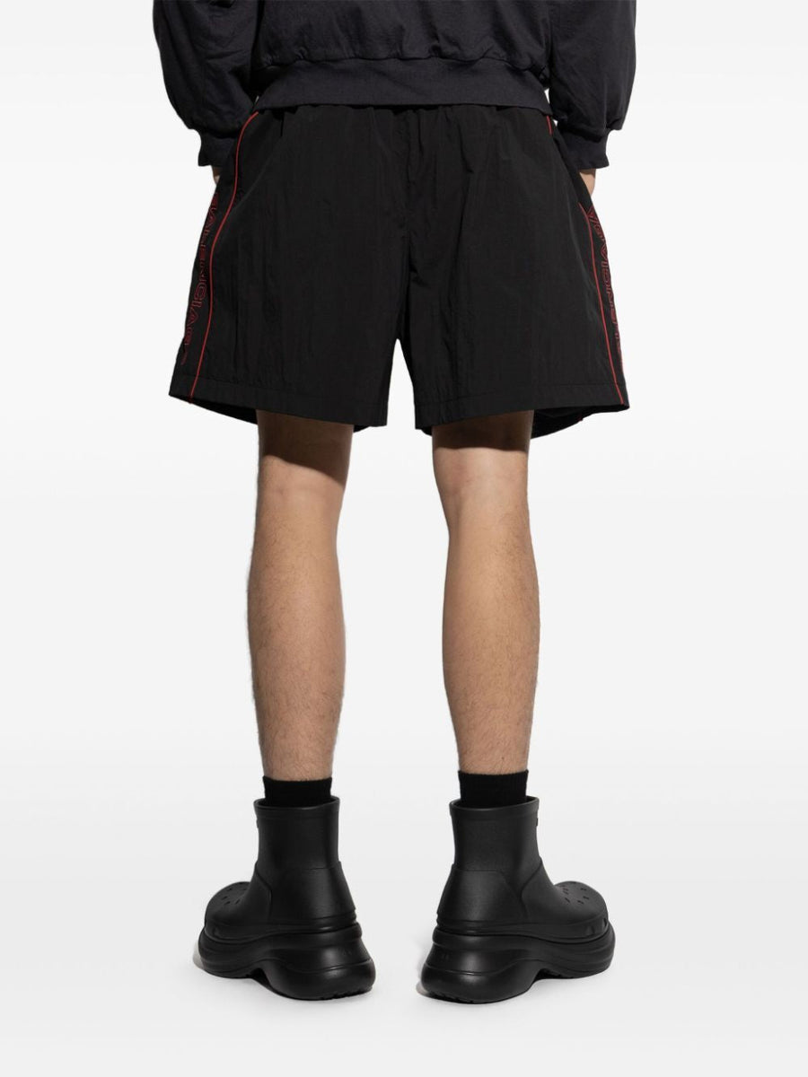 BALENCIAGA Men's Polyamide Track Short Mini