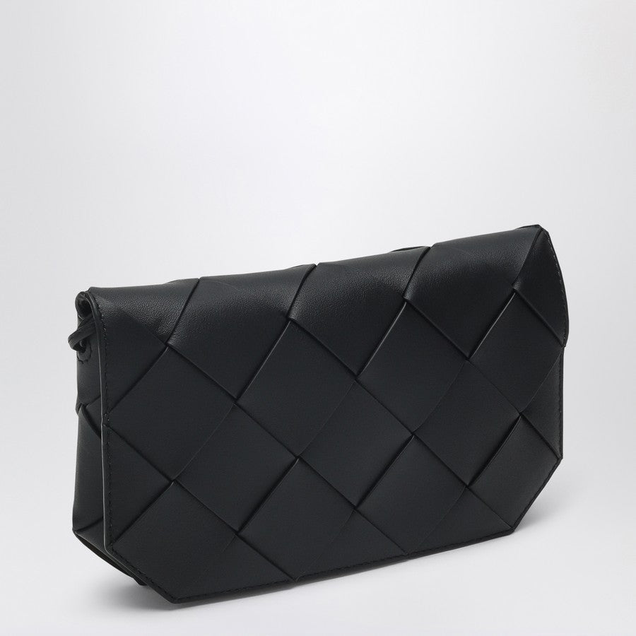 Bottega Veneta Men Diago Long Wallet Black/Brown
