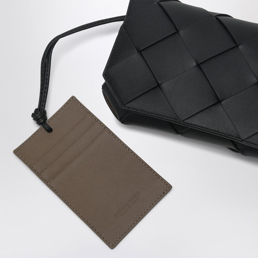 Bottega Veneta Men Diago Long Wallet Black/Brown