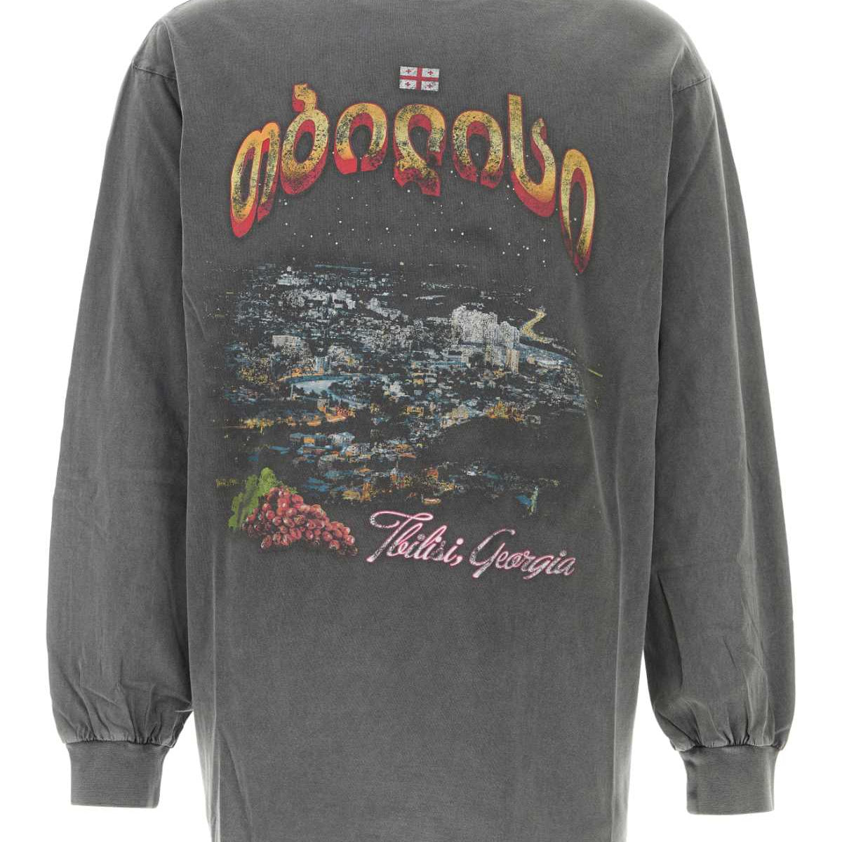 BALENCIAGA Oversized Tbilisi T-Shirt - L
