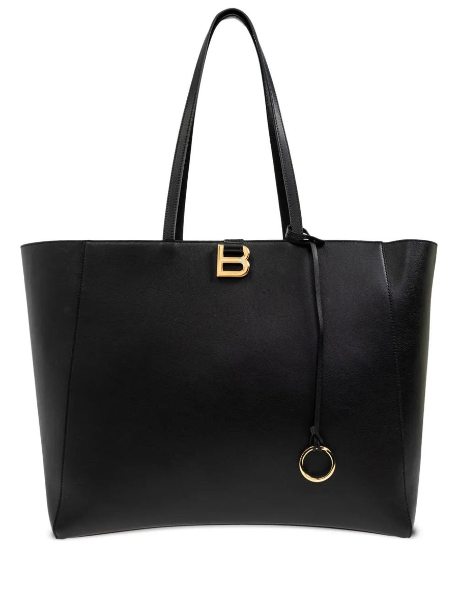 BALENCIAGA Hourglass Soft Large Shopper Handbag