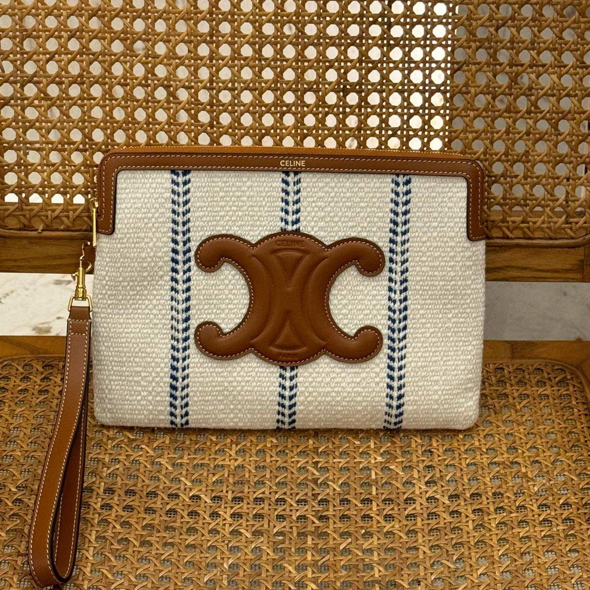 CEL SMALL POUCH WITH STRAP