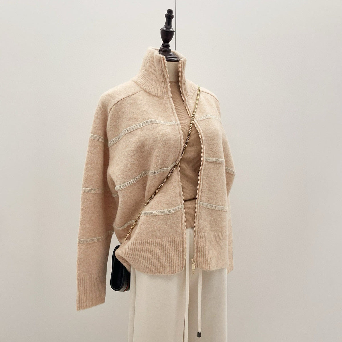 BRUNELLO C ZIP CARDIGAN