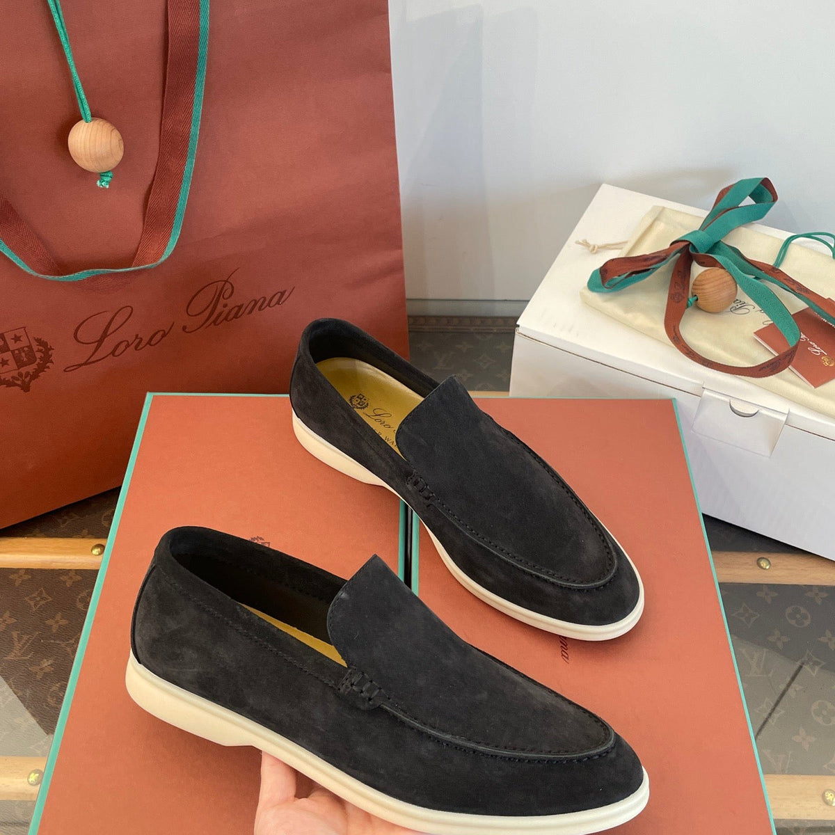 LORO P SUMMER WALK LOAFERS