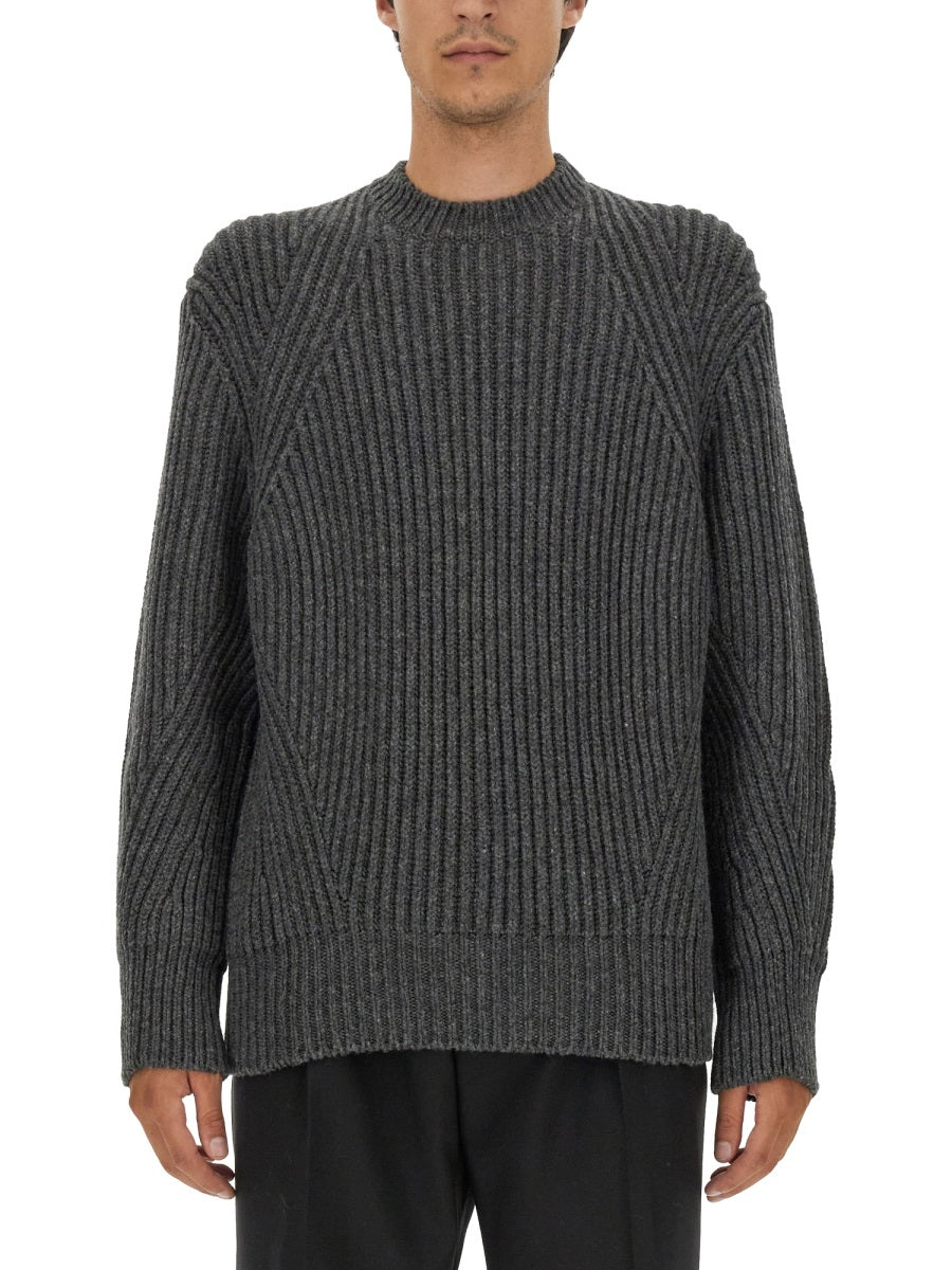 Alexander Mcqueen Men Wool Jersey.
