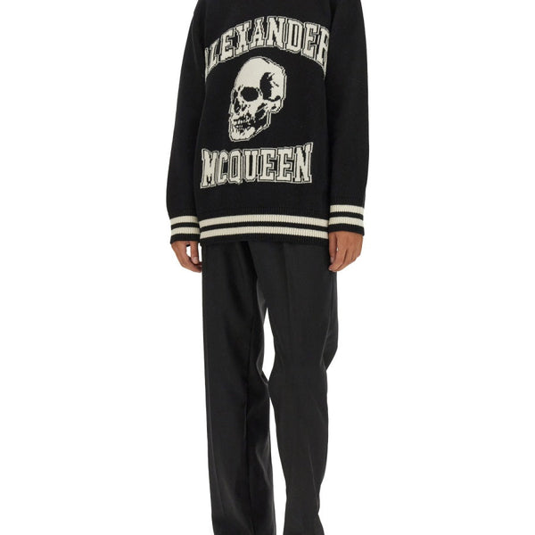 Alexander Mcqueen Men Varsity Sweater