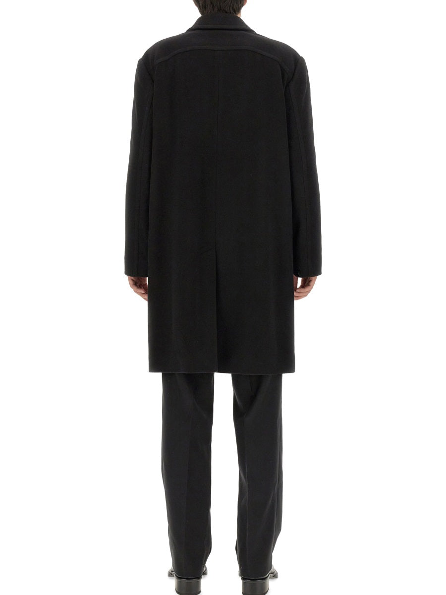 Alexander Mcqueen Men Single-Breasted Coat