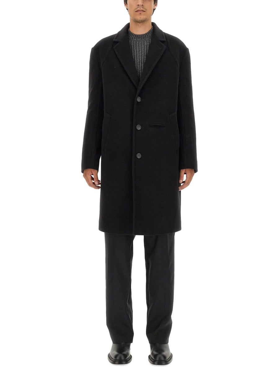 Alexander Mcqueen Men Single-Breasted Coat