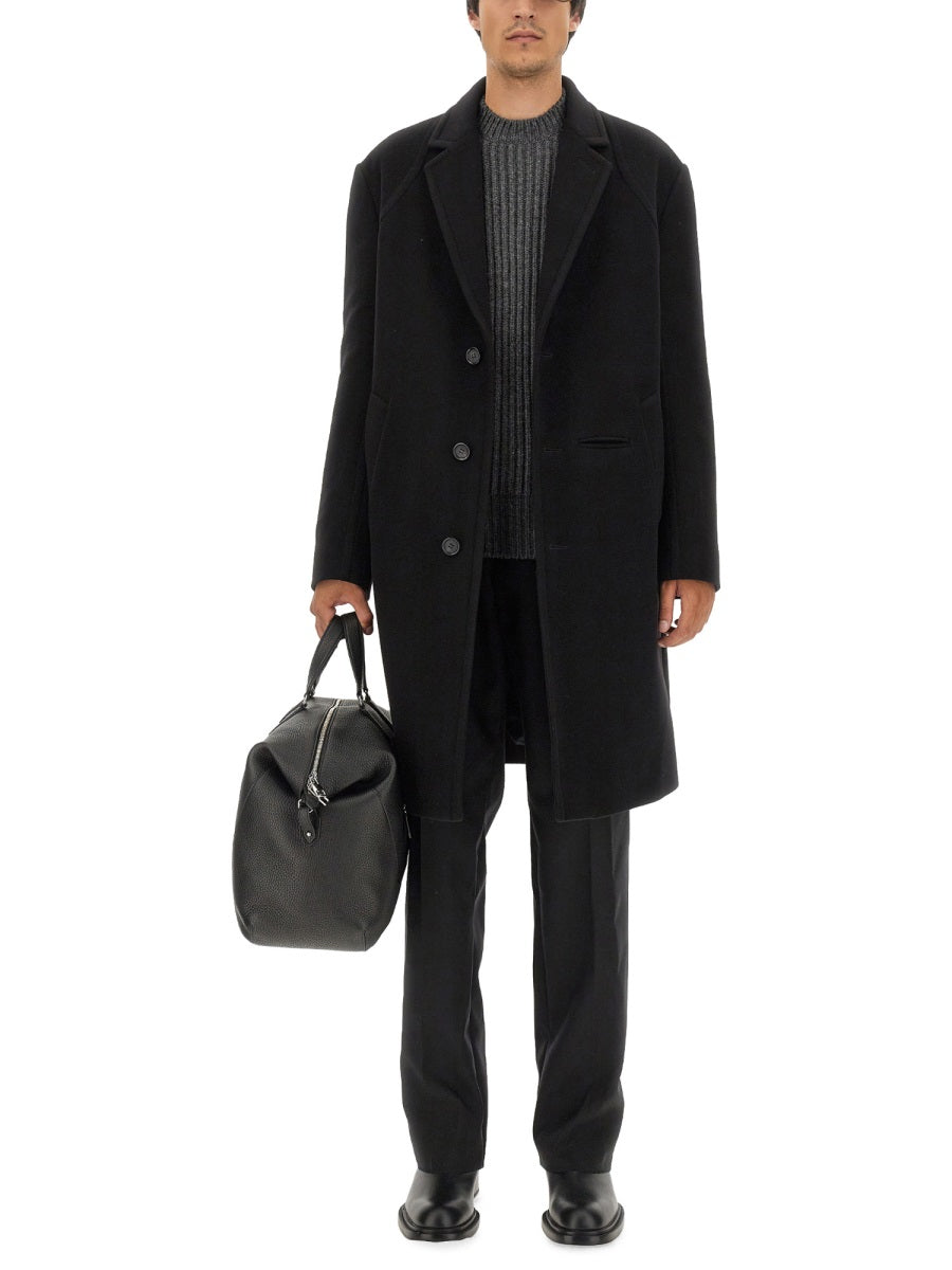Alexander Mcqueen Men Single-Breasted Coat