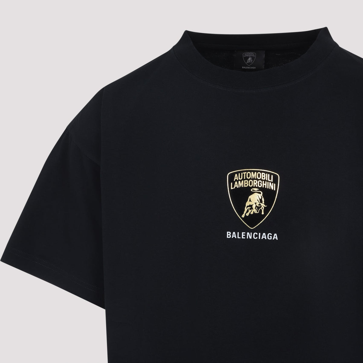 BALENCIAGA Men's Polo with Logo Automobili Lamborghini - FW25 Collection