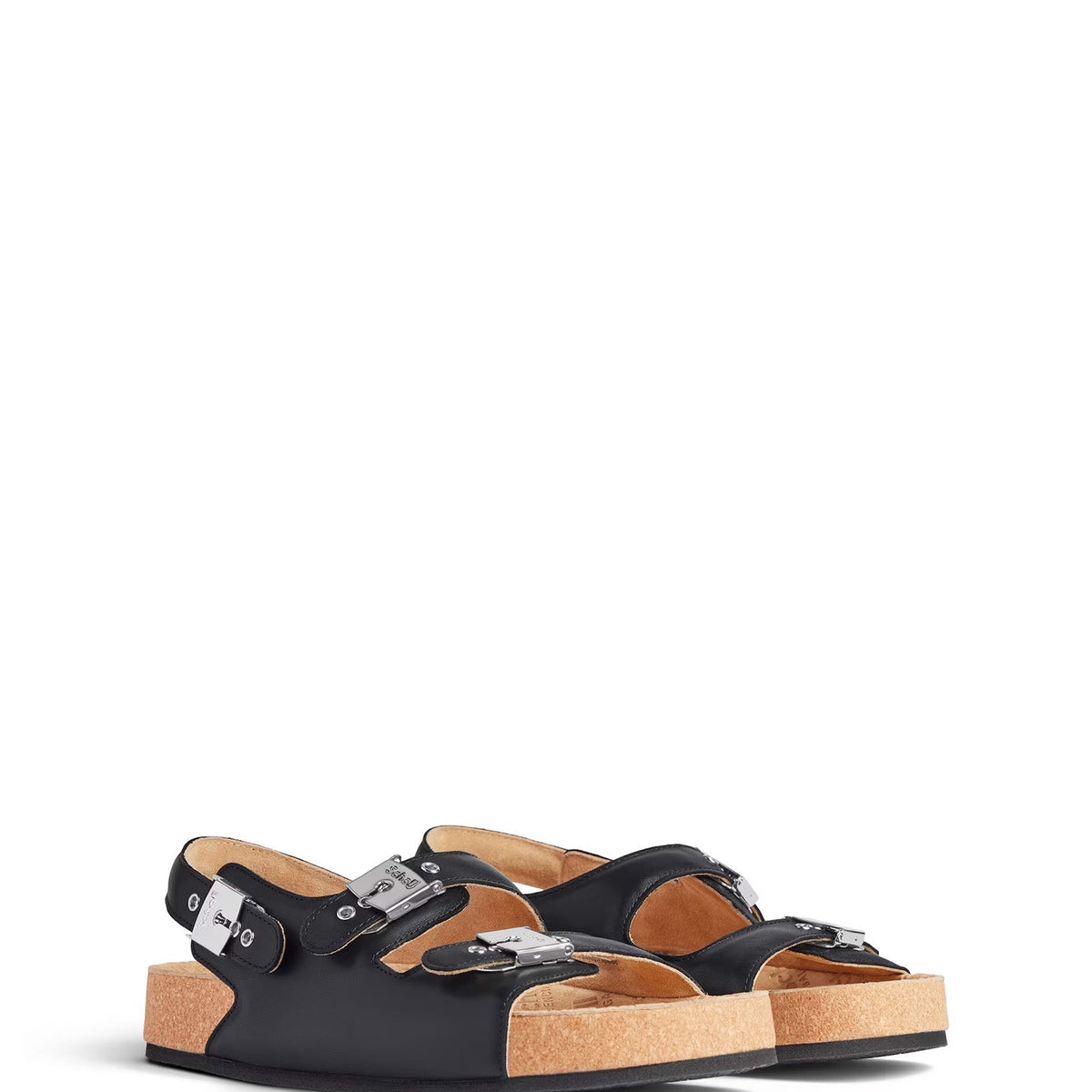 BALENCIAGA Elegant 100% Leather Sandals for Women