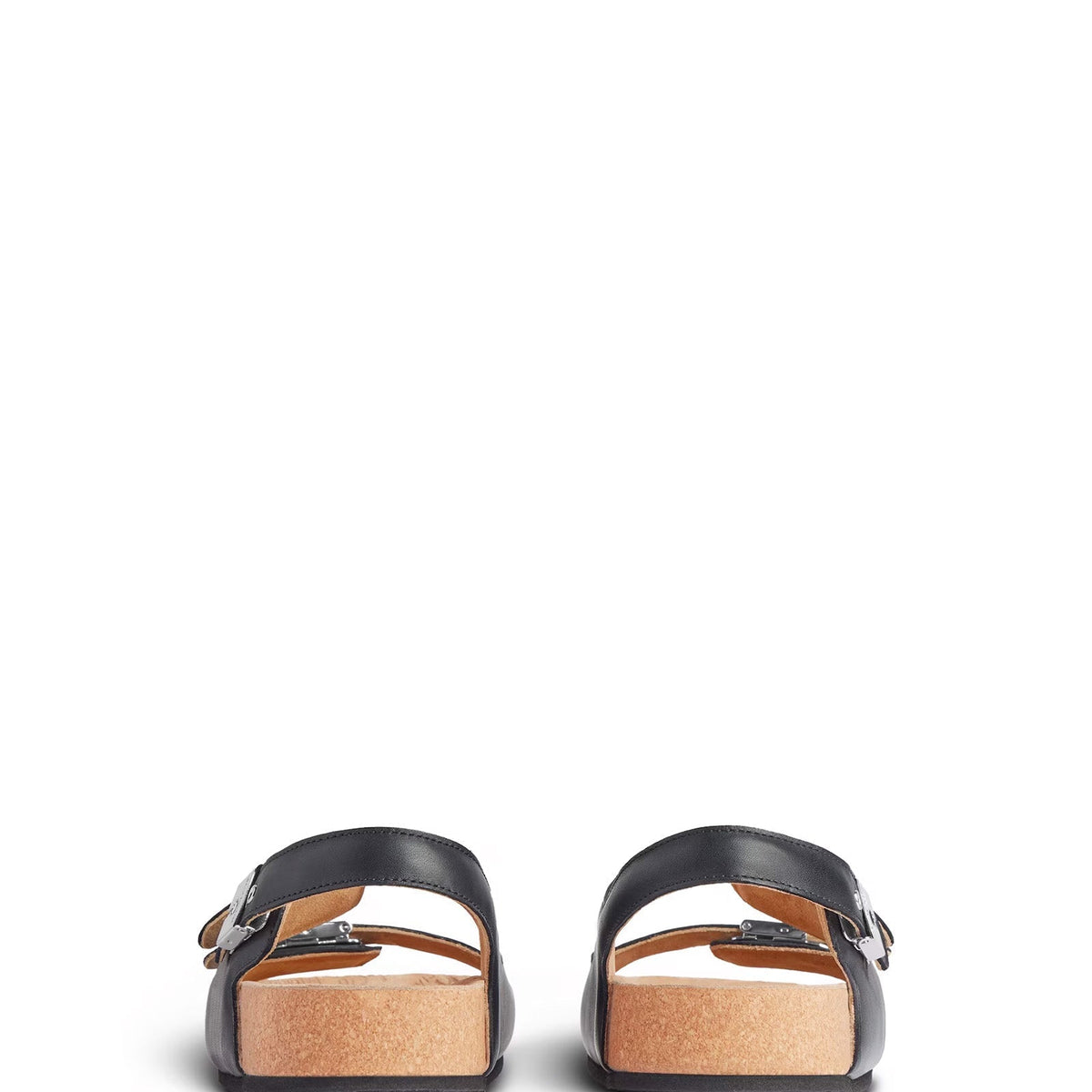 BALENCIAGA Elegant 100% Leather Sandals for Women