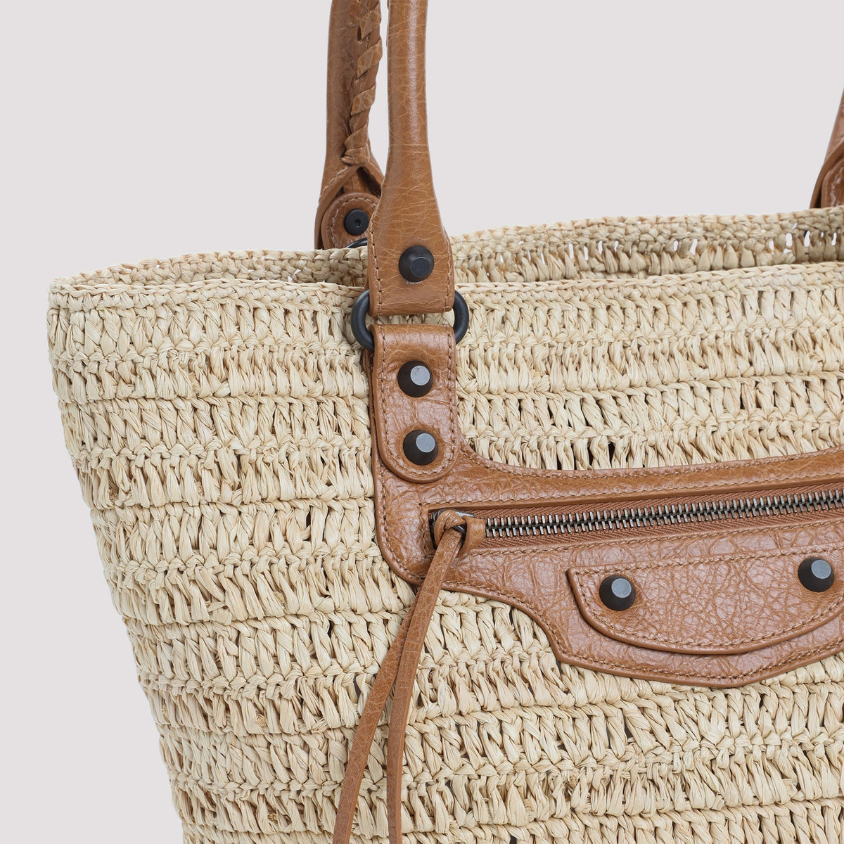 BALENCIAGA City Basket Shoulder Bag - 39cm x 27cm x 11cm
