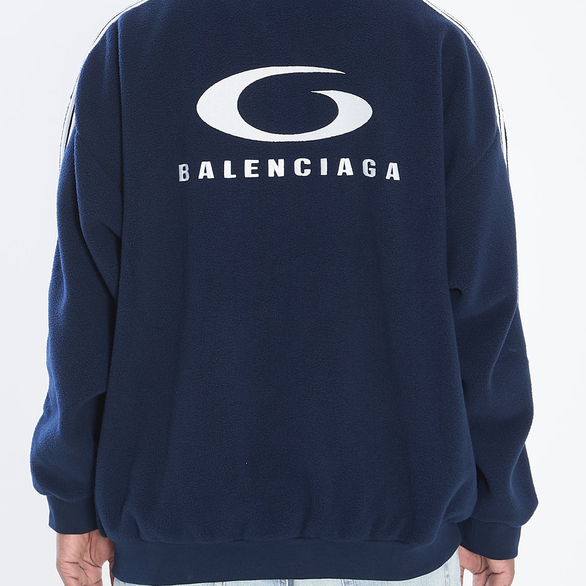 BALENCIAGA Loop Sports Icon Zip-Up Jacket - Regular Fit