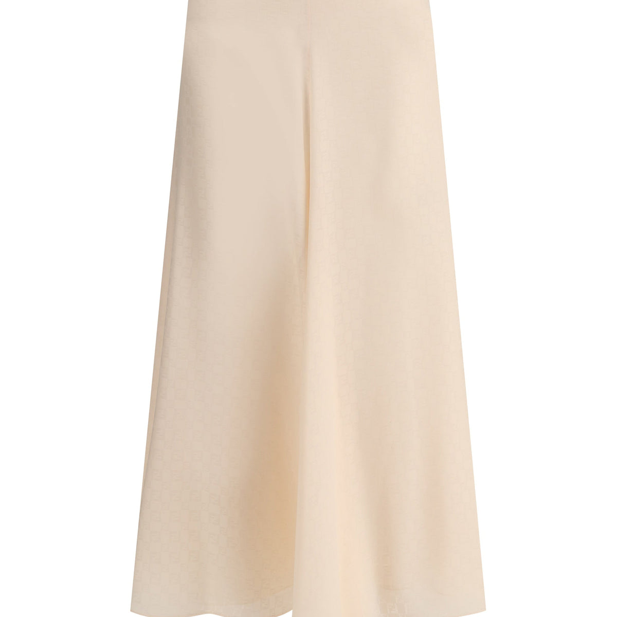 Fendi Women Silk Midi Skirt