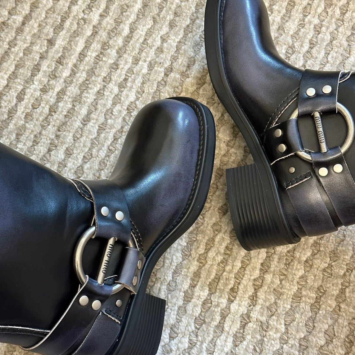 MIU M BOOTS