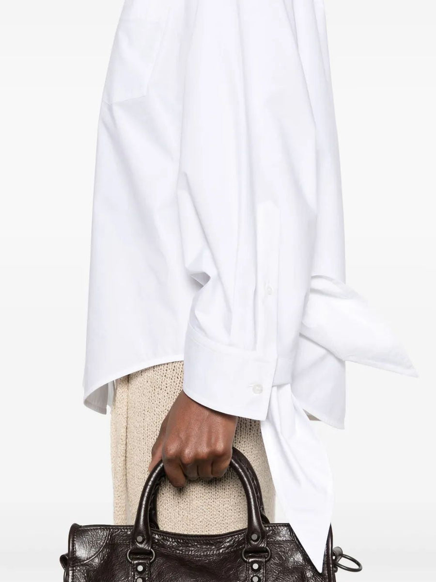 BALENCIAGA Knotty Cuff Blouse