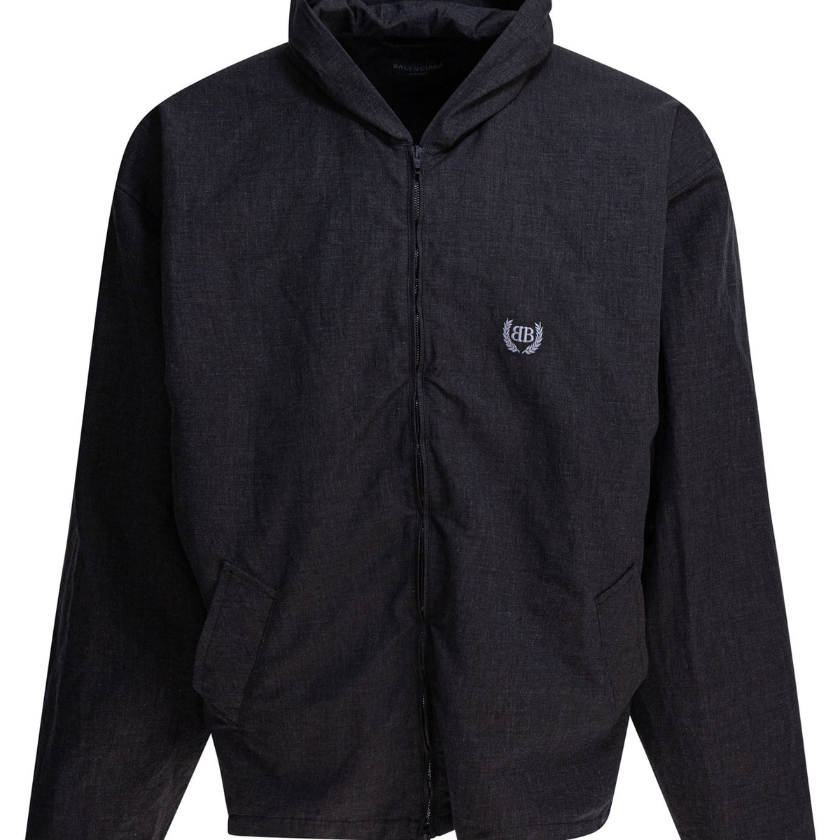 BALENCIAGA Hooded Zip-Up Jacket for Men - FW25