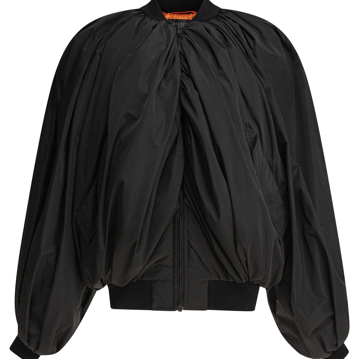 BALENCIAGA Draped Bomber Jacket for Women
