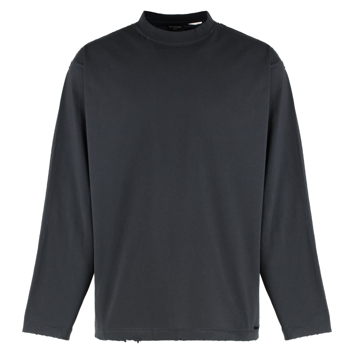 BALENCIAGA Security Tape Logo Oversized T-Shirt - Size 2