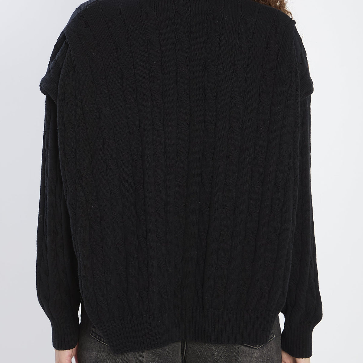BALENCIAGA Oversized Logo Sweater - Size S