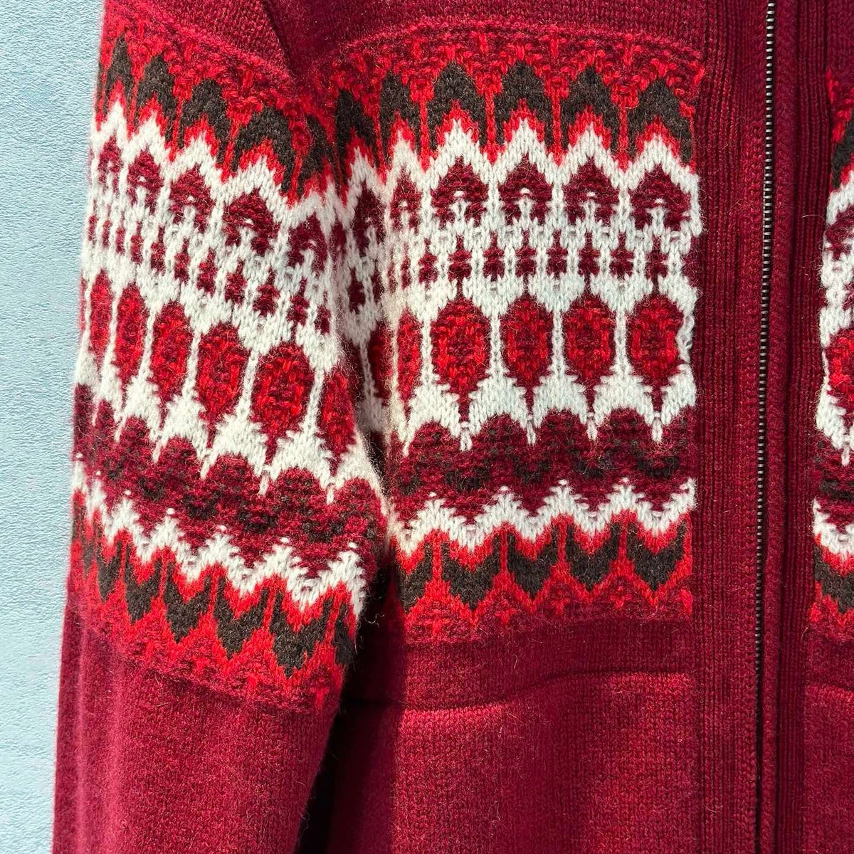 LORO P ZIP SWEATER