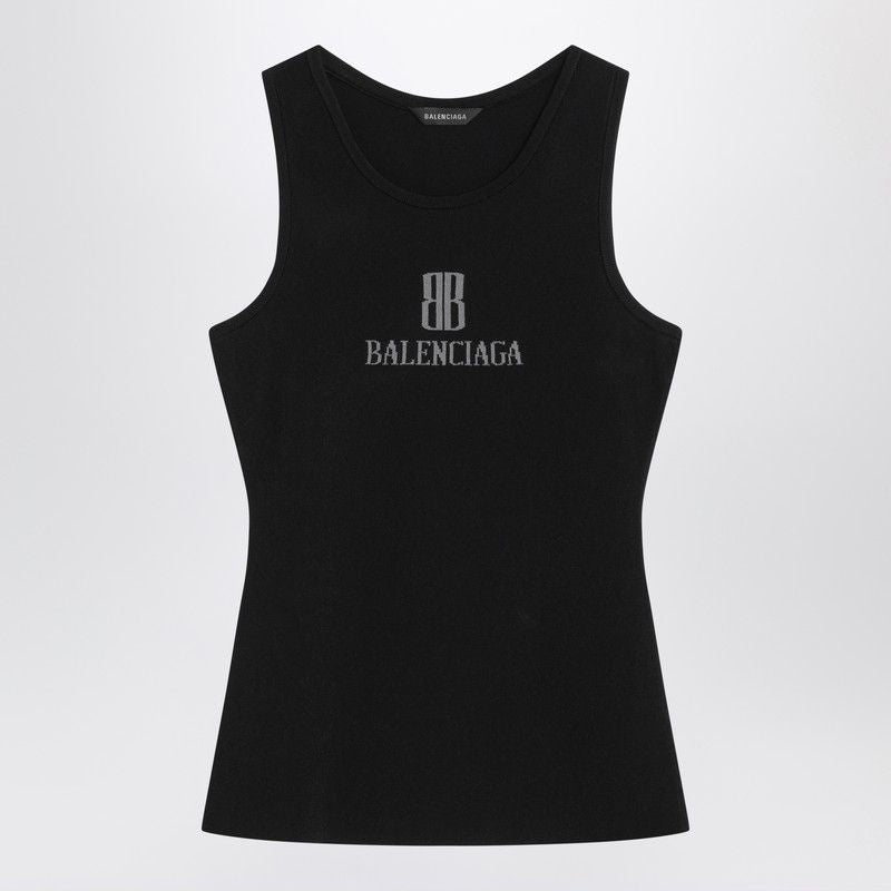 BALENCIAGA Elegant Silk & Nylon Women's Top